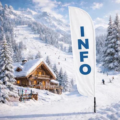 Beach Flag Standard INFO