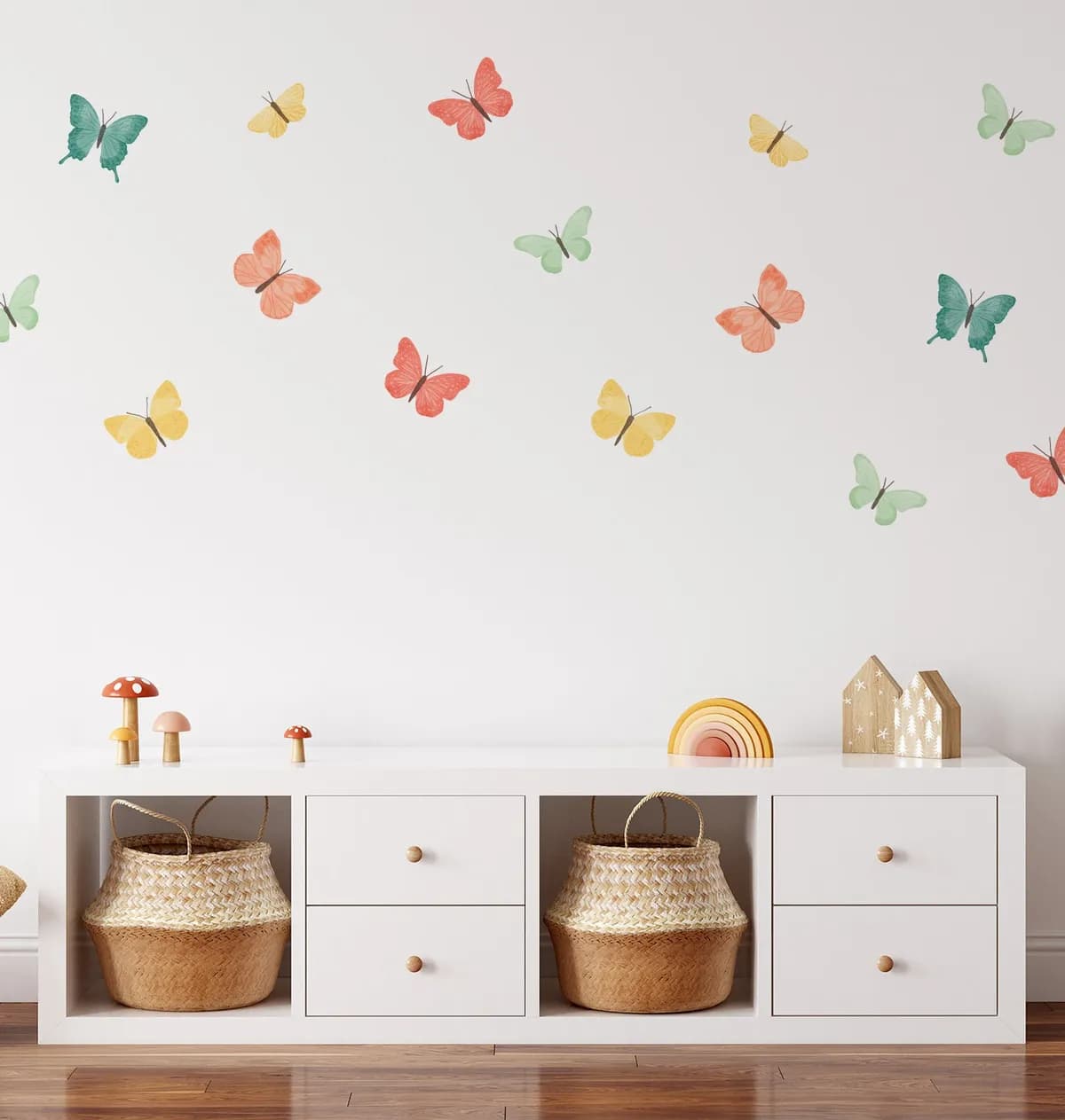 Nálepky na stenu motýľ. Dekorácie detskej izby – Samolepiace dekorácie na stenu