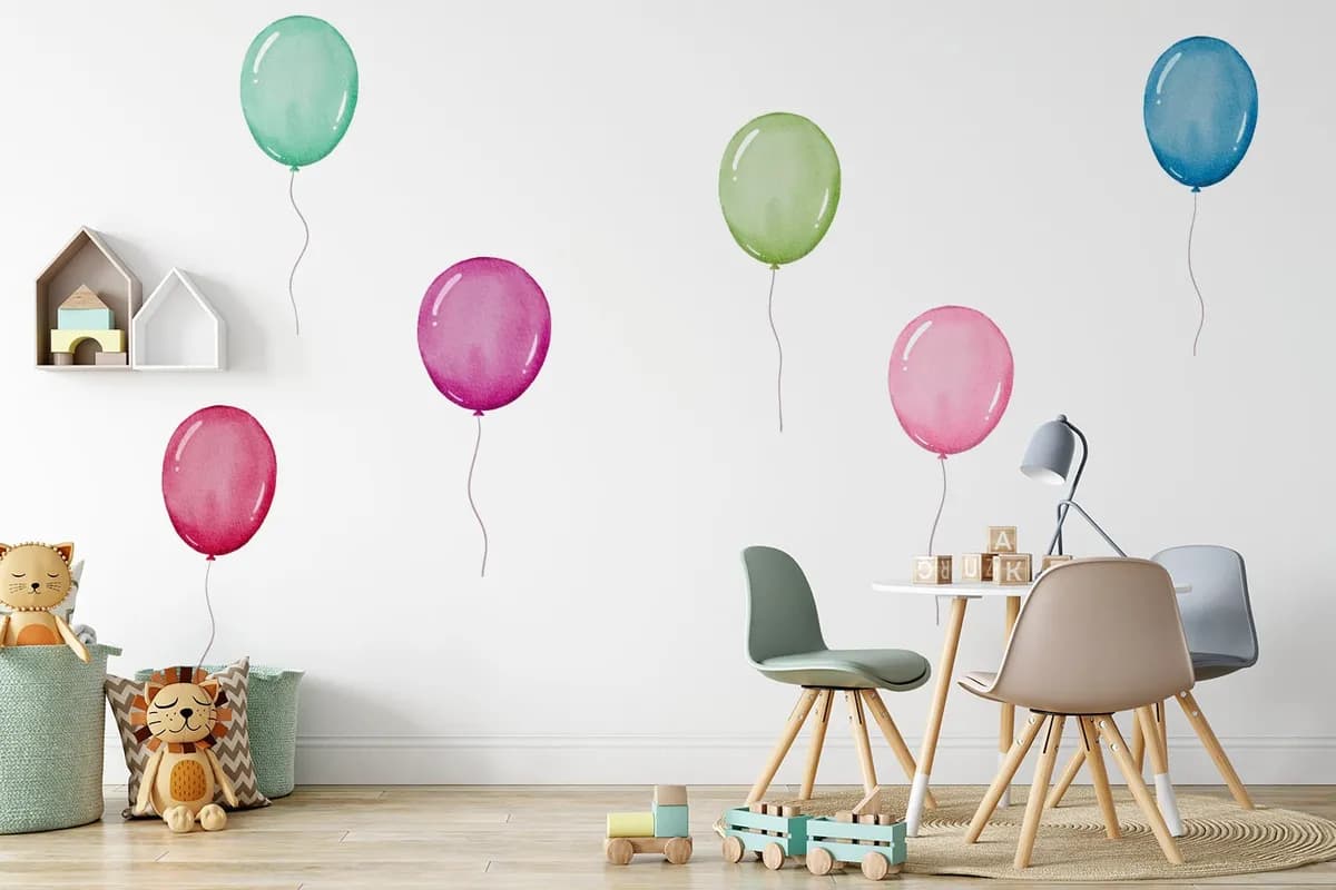 Obrovská sada nálepiek na stenu. Dekorácie detskej izby (2) – Samolepiace dekorácie na stenu