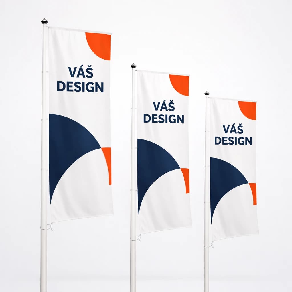 Vlajka s remienkami a tunelom