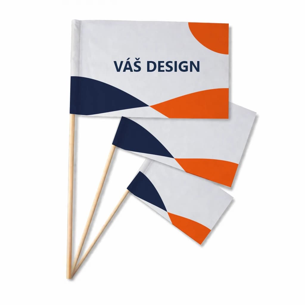 Horizontálna vlajka so stožiarom